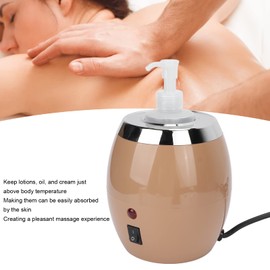 Massage Oil Warmer, Electric Bottle Warmer for Massage Oil Lotion, Essential Oil Warmer for Lotion Cream, 60°C Temperature Fast Heating