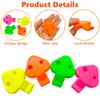 Niuhong 20 Pieces Party Noisemaker Multicoloured Noise Maker Whistles Funny