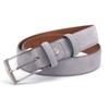 Ground Mind Thick Suede Leather Belt for Men Casual Dress
