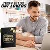 VICRAZY Funny Socks for Men - Ideal Cat Dad Gifts