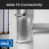 8" Inch to 6" Inch Branch T-Shape Ducting Splitter -