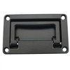 CHENJIN Embedded Folding Handle 95mmx60mm Black Toolbox Concealed Handle Panel