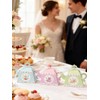 24 Piece Tea Party Favor Boxes, Teapot Shaped Treat Box,