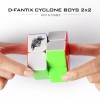 D-FantiX Cyclone Boys 2x2 Speed Cube Stickerless 2 by 2