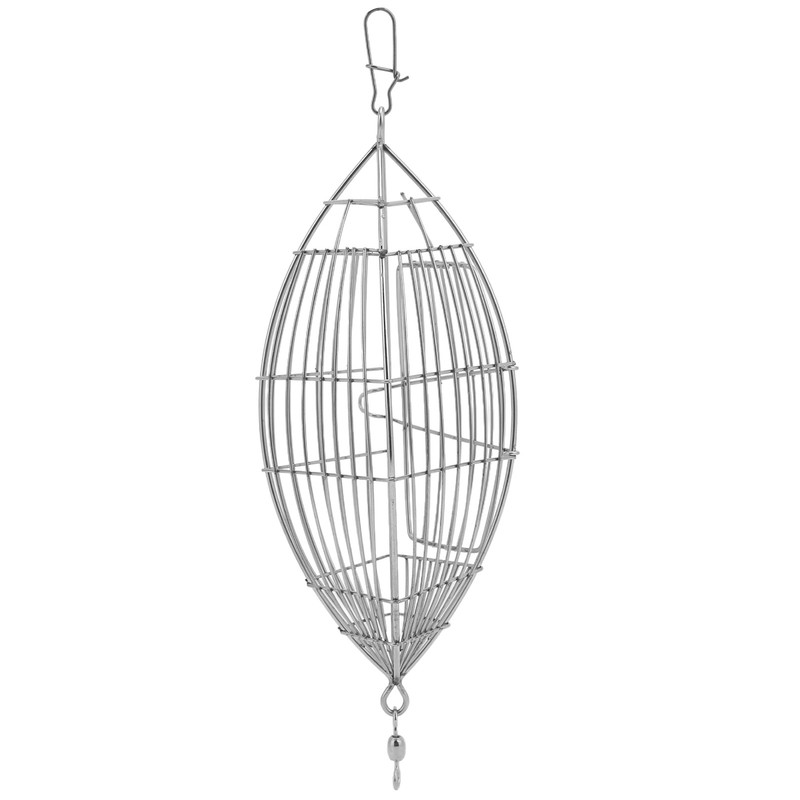 Fishing Bait Cage Stainless Steel Lure Cage Carp Fishing Trap