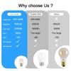 E26 LED Refrigerator Light Bulb 3.5W, AC100-265V Warm White 3000K
