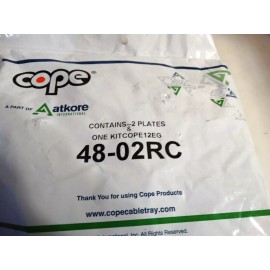 COPE 48-02RC  Aluminum Ladder Tray Splice Plates