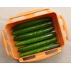 Yoshikawa SJ1910 Fermentation Shokudo Pickle Pot, Orange, 9.2 fl oz