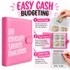 100 Envelope Savings Challenge Binder, 100 Day Money Saving Book