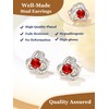 Suplight Love Knot Earrings for Women Girls 925 Sterling Silver