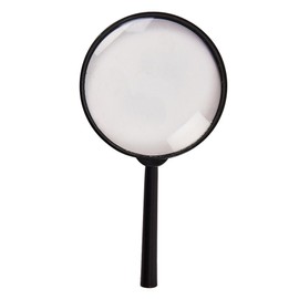 Dapetz ® Magnifying Glass 4", 100mm Glass Lens Handheld Illuminated Magnifier Reading Magnifying Glass with for Seniors Read, Coins, Stamps, Map, Inspection, Macular Degeneration
