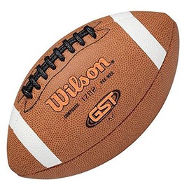 Wilson GST Composite Football - PeeWee Size, Tan
