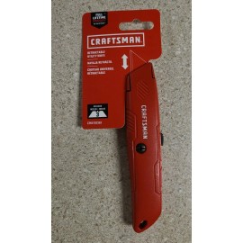 CRAFTSMAN Retractable Utility Knife Includes 3 Blades *quick Blade Release-NEW!