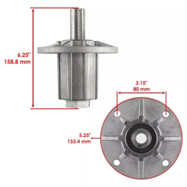 For BobCat 3 Spindle Assembly fits Bobcat 36567 036567 2188142-0 Oregon 82320 82-320