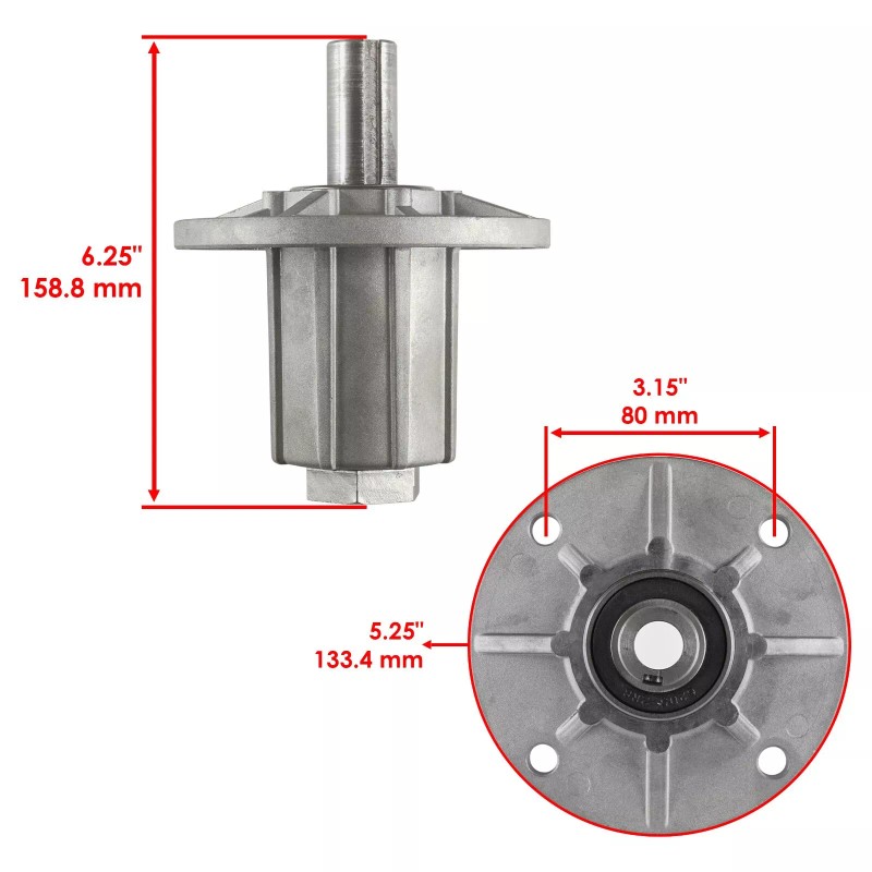 For BobCat 3 Spindle Assembly fits Bobcat 36567 036567 2188142-0