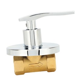 1/2 Inch Angle Water Shut Off Valve Copper Concealed Installation for Kitchen Bathroom Faucet Showerhead Pipe