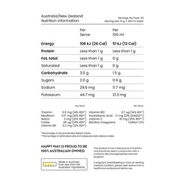 HAPPY WAY Green with Envy Greens Powder - 200g | Exotic Lush Tropical Flavour | Promotes Detoxification & Improves Digestion | Suitable for Smoothies, Juices & Daily Nutrient Boost