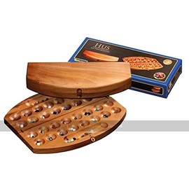 Four Rank Mancala (Hus, Omweso, Bao) - travel version
