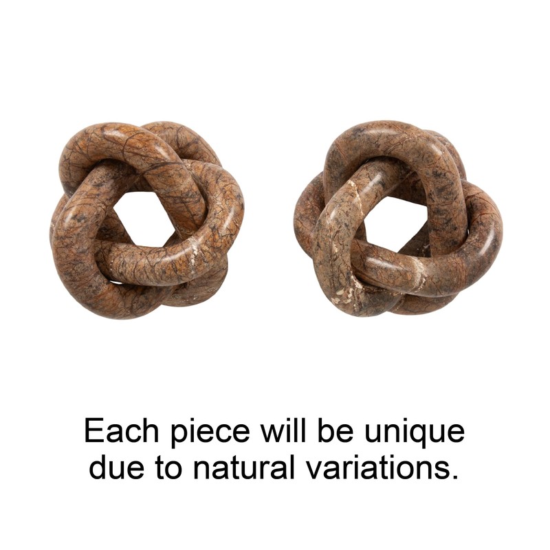 Bloomingville Marble Chain Link, Brown