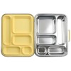 EcoCocoon Bento Lunch Boxes - 5 Compartment, Grape