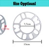 4 x Car Wheel Spacers, 4/5 Holes Wheel Spacers, Aluminium