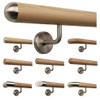 TIBU Ash Wooden Handrail Railing 0.3 m - 6 m,