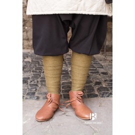 Burgschneider - Aki Wool Calf Wrap - Autumn Green (Standard, Unisex, Wool) Historical - Early Medieval, Viking