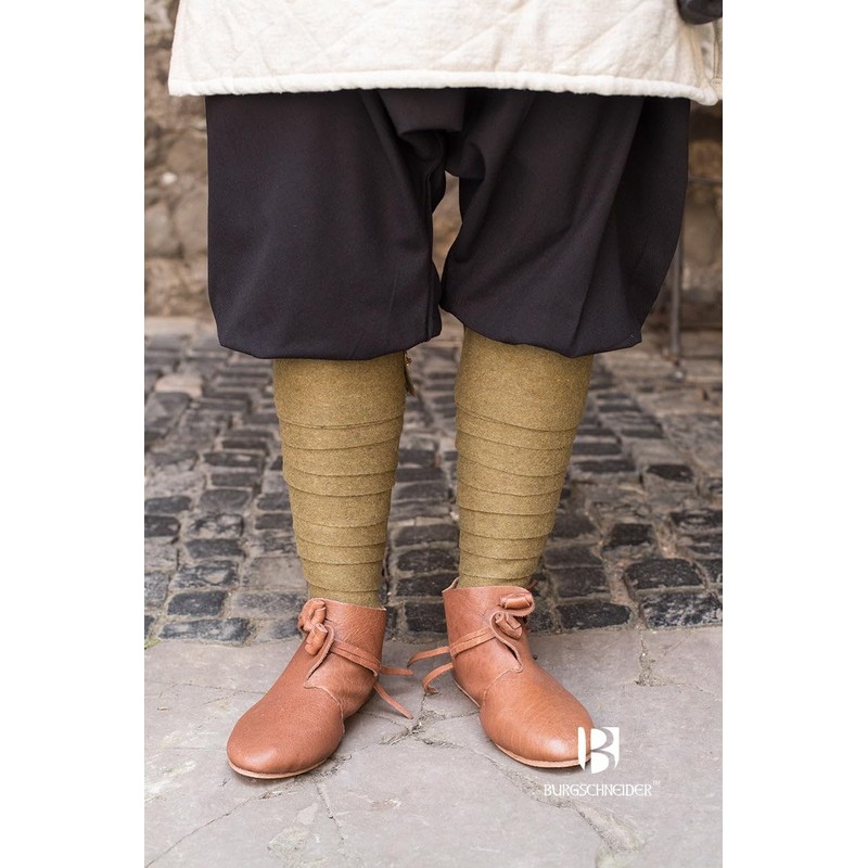 Burgschneider - Aki Wool Calf Wrap - Autumn Green (Standard,