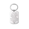 BOCHOI Dad Keyring for Stepdad Dad from Daughter Son Dad