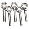 M8* 100 mm Expansion Screw with Eye Ring Anchor Internal Eye Bolt Fastener 304 Stainless Steel 5 Pack (Ring Lifting Expansion Eyebolt M8* 100mm)