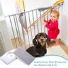 VEGCOO 4 Packs Stair Gate Wall Protector, Safety Stair Gates