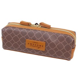 [Pen Pouch] Slim Box Pen Case/MONOGRAM Pencil Case, Back to School Preparation Stationery, Cute Goods, Mail Order