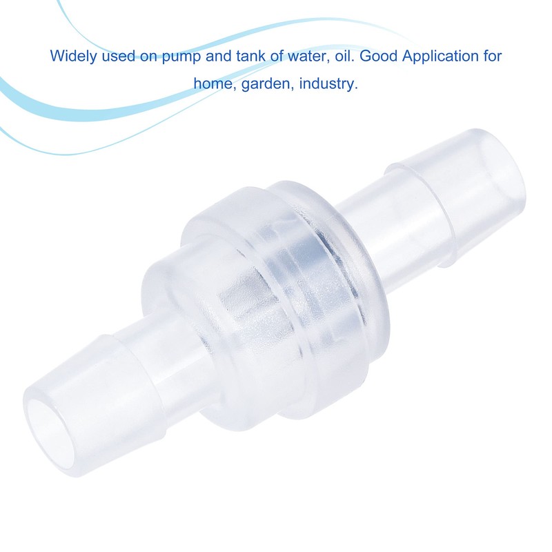 MECCANIXITY Non Return Check Valves, 3/8 Inch Dia. One Way