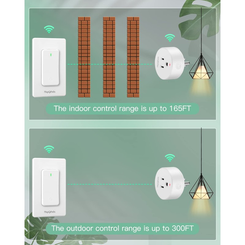 HAPYTHDA Remote Control Outlet,Buckle Design Removable Wireless Wall Mounted Light