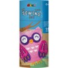 Avenir 4 Búho Owl Sewing Kit for Children, Colourful