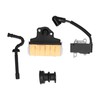 Carburetor Air Filter Ignition Coil Fuel Line Tune Up Kit