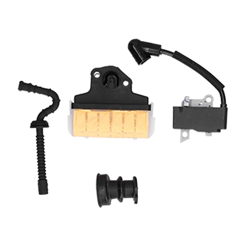 Carburetor Air Filter Ignition Coil Fuel Line Tune Up Kit