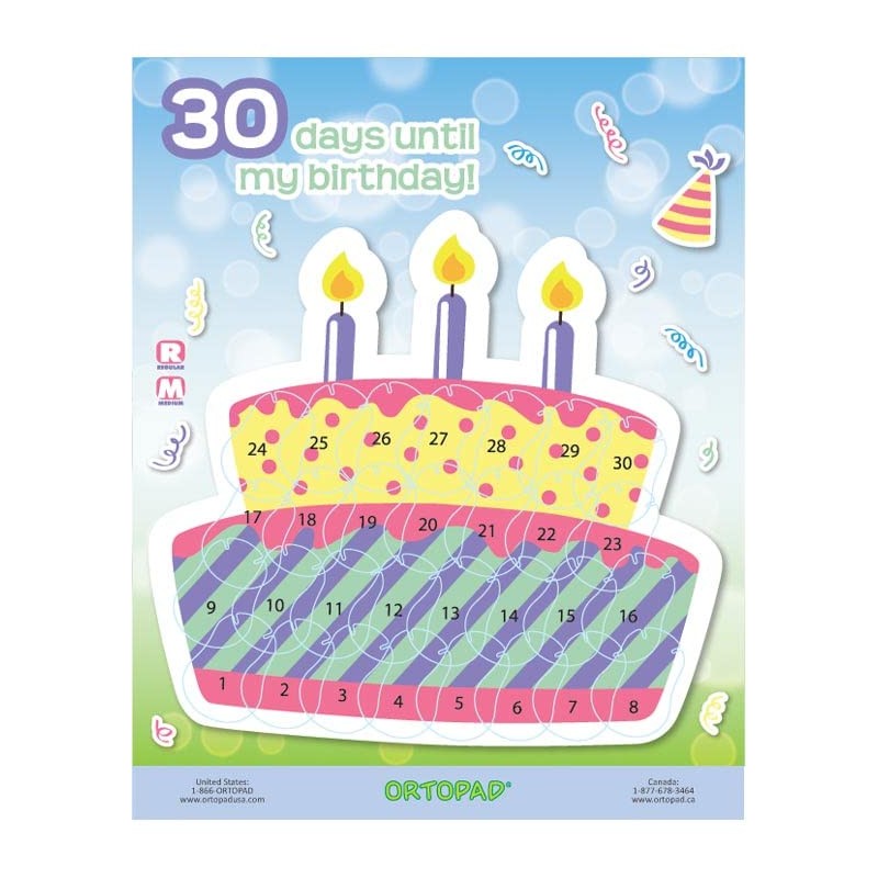 Ortopad® Reward Poster Pack, Forest/Panda/Birthday