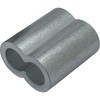 10x Wire Rope Clamp Aluminium 8 mm Aluminium Press Clamp
