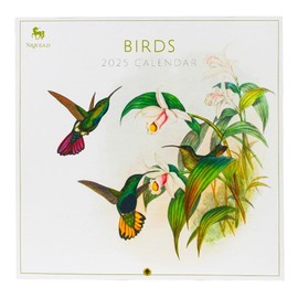 NIQUEA.D Birds 2025 Wall Calendar