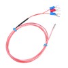 PT100 Waterproof Temperature Sensor 3 X 20mm Thermistor Temperature Probe