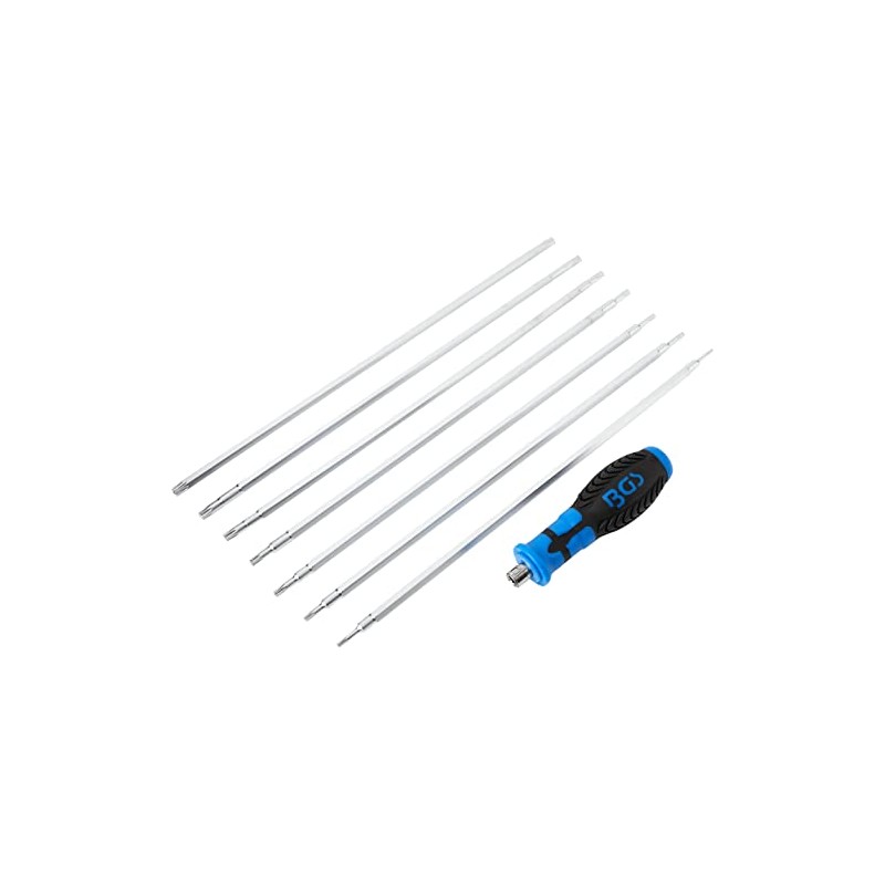 BGS 2326 Screwdriver Set with Interchangeable Blades T-Profile (for Torx)