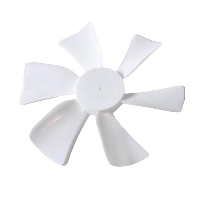 COEFEPIY 6" 12V White RV Vent Fan Blade D-Bore Replacement