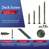SG TZH #8 x 1-5/8" Deck Screws (306Pcs) 2lb. Exterior