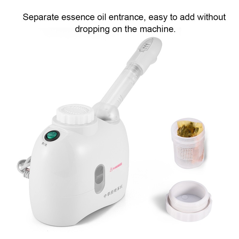 Skin Detoxing Facial Steamer Mini Table Home Steam Face Cleansing