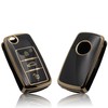 FOAMO Car Key Case Compatible with VW Golf 6, Seat,