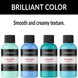 Acrylic Leather Paint, Bora Bora Blue - Sneaker & Shoe Paint 1 oz.