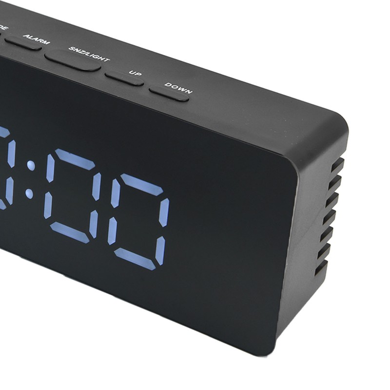LED Clock Multifunctional USB Powered 3 Lighting Modes Snooze Time