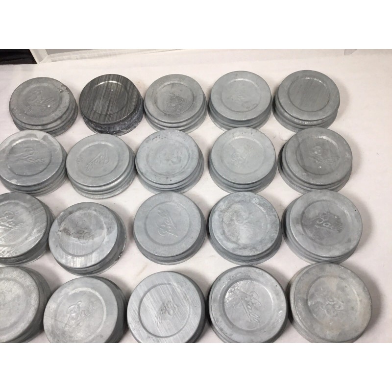 antique zinc lids milk glass lined Boyds atlas or ball