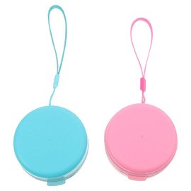 2 Cepillos de Silicona Exfoliante Corporal y Funda Protectora para Shampoo con Cuerda